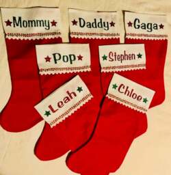 Personalized Christmas Stocking - thumbnail 1