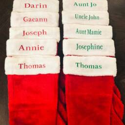 Personalized Christmas Stocking - thumbnail 4