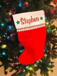 Personalized Christmas Stocking - thumbnail 3