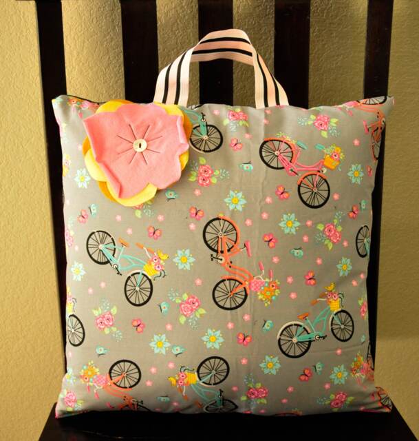 Summer Cycling Pillow Book Carrier - image 1