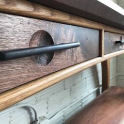 Walnut & White Oak Console - thumbnail 3
