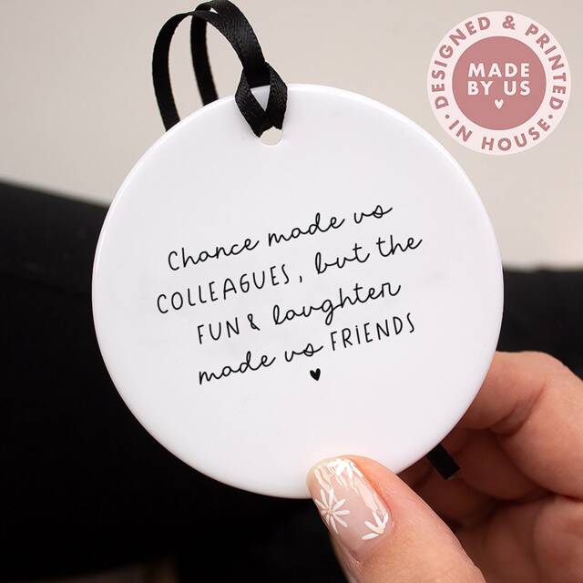 Boxed Colleague Keepsake, Work Bestie Gift, Leaving Friend Gift