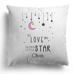 Gift For New Born Baby Personalised Cushion Keepsake Girls Boys Custom Pillow Christening Cushions Babies Nursery Decor Girl Boy - thumbnail 4