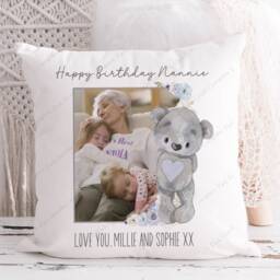 Photo Cushion, Cushion For Mum, Keepsake Gift Her, Mum Gift, Grandmother Wife Nanny - thumbnail 2