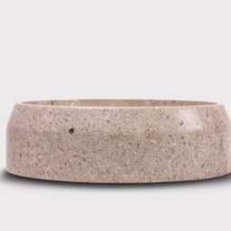 Natural Stone Vessel Bathroom Sink, Lucerna Ojinaga Marble, Vanity Bowl Basin - thumbnail 4