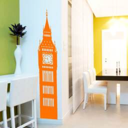 Big Ben London Wall Window Stickers Decals Vinyl Home Decor Colourful A144 - thumbnail 1