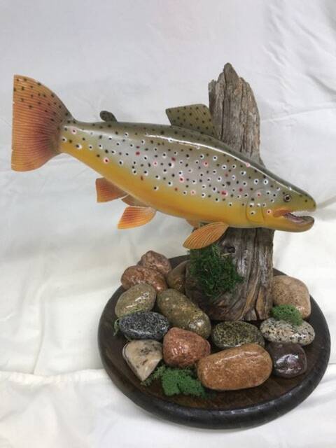 Wooden Fish Carving