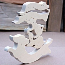 Balancing Toy Dogs, Puzzle Toy, Wooden Puzzle, Kids Wooden Toys, Toys For Kids, Waldorf Animals, Gift Christmas - thumbnail 2