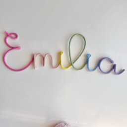 Pastel Name Plaque Baby Personalized Gift First Birthday Custom Kids Wall Decor Rainbow Nursery Sign Toddler Keepsake - thumbnail 4