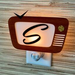 "Mid Century Modern Night Light - ""The Nite Show" - thumbnail 1