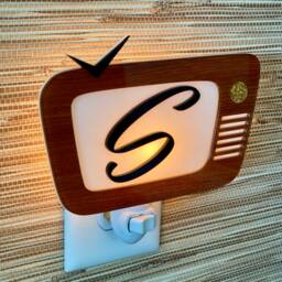 "Mid Century Modern Night Light - ""The Nite Show" - thumbnail 2