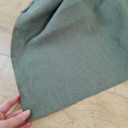 Hemp Reading Nook Cushion Fiber in Non-Dyed Linen Fabric/Floor Window Custom Made Size - thumbnail 4