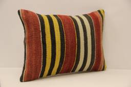Vintage Turkish Kilim Pillow Accent Sofa Throw Pillows Home Decor 14x20 in - 35x50 cm Boho Pillow Cushion 4Bef-649