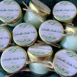 Custom Hen Do Candles - Bride Tribe Personalised Party Favours - thumbnail 2