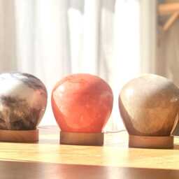 Galaxy Glass Lamp Led Night Light, Cosy Home Decor - thumbnail 2