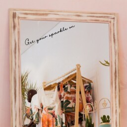 Get Your Sparkle On Sticker, Mirror Decal, Inspirational Motivational Home Decoration - thumbnail 3
