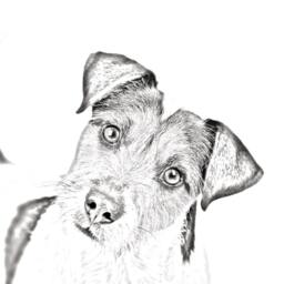 Parson Russell Terrier - Wooden Stand For Candles/Pens With The Image Of A Dog New Collection - thumbnail 2