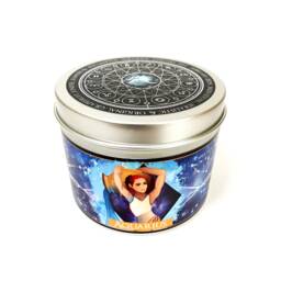 Aquarius Zodiac Candle - Star Sign Constellation Gift Gifts -Aquarian Horoscope Aquarius Birthday - thumbnail 1