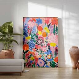Henri Matisse Floral Print, Wall Art, Botanical Colourful Decor, Flower Poster - thumbnail 2