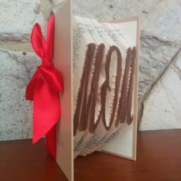 Mom - Folded Book Art Fully Customizable, Mom, Mother's Day - thumbnail 2