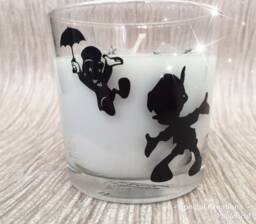 Pinocchio & Jiminy Cricket Candle. Gift. Birthday. Valentines Day. Mothers Friendship. Thank You