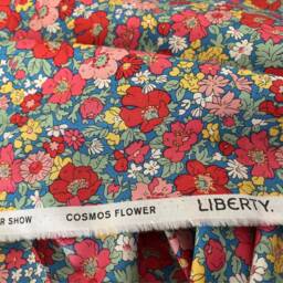 Liberty Lampshade/Ceiling Light Cosmos Flowers Fabric. Sizes 40cm 30cm 20cm. Ideal For Bedside Table Floor Lamp & Pendant - thumbnail 3