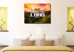 Psalm 1506 Let Everything Praise The Lord Bible Verse Wall Art Canvas Scripture Home Decor Religious Framed Painting Gifts - thumbnail 1
