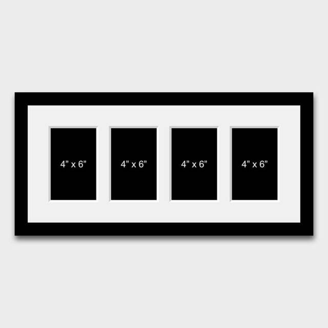 "Multi Photo Picture Frame Holds 4 6""x4" - image 1