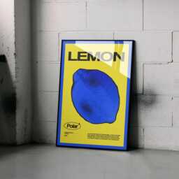 Lemon Cool Art Print Poster For Bedroom - Trendy Wall Art Poster Print Cool Posters Gift Women Men Retro - thumbnail 3