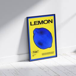 Lemon Cool Art Print Poster For Bedroom - Trendy Wall Art Poster Print Cool Posters Gift Women Men Retro - thumbnail 2