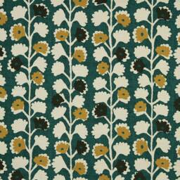 "Pair 25 Or 50"" Wide Robert Allen Surreal Vines Drapes Panels Cafe Curtains Length 24 36 63 72 84 96 108 120 132" - thumbnail 3