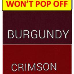 Won't Pop Off Queen Flex Top Deep Pocket Sheets, Crimson, Cream, White, Burgundy - thumbnail 3