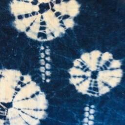 Wall Hanging, Indigo Hanging, Shibori Wall Hanging ???indigo Tapestry ???living Room Decor, Hand-Spun Cotton, Customize - thumbnail 3