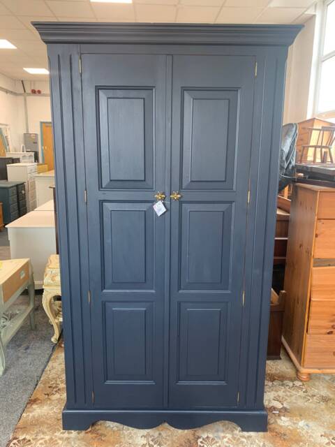 Custom Painted Wardrobe Double Single Painted Bespoke Stencilled - image 1