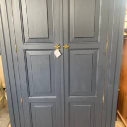 Custom Painted Wardrobe Double Single Painted Bespoke Stencilled - thumbnail 2
