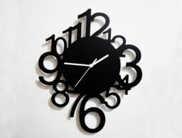 Asymmetric Numbers - Wall Clock - thumbnail 1