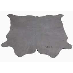 Black & White Cowhide Rug Large Hair-On Leather Accent - 48x52 Inches - thumbnail 4