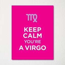 Keep Calm You're A Virgo - Fine Art Print Choice Of Color Purchase 3 & Receive 1 Free Custom Prints Available - thumbnail 1