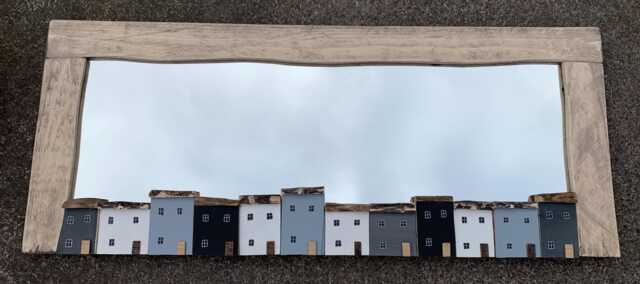 New Funckles Shades Of Grey Driftwood Mirror 39 By 14 Inches Introductory Price Offer