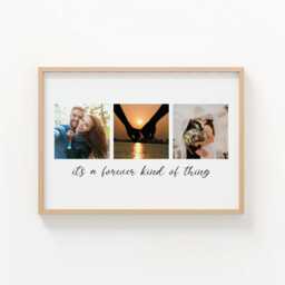 It's A Forever Kind Of Thing Print, Valentine's Day, Anniversary, Couple, Love, Photo Gift, Wall Decor, Thoughtful Present - thumbnail 2