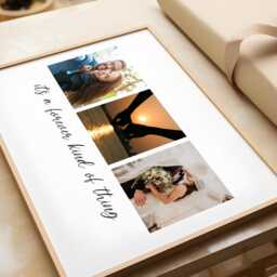 It's A Forever Kind Of Thing Print, Valentine's Day, Anniversary, Couple, Love, Photo Gift, Wall Decor, Thoughtful Present - thumbnail 4
