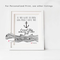 Nautical Anchor Download Print, Baby Shower Gift, Boy's Nursery Wall Art, Instant Digital Download, Little Explorer, Black & White - thumbnail 3