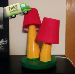 Mushroom Lamp - thumbnail 1