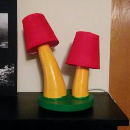 Mushroom Lamp - thumbnail 2