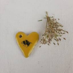 Hanging Flower Pot Ceramic Handmade Planter - thumbnail 4