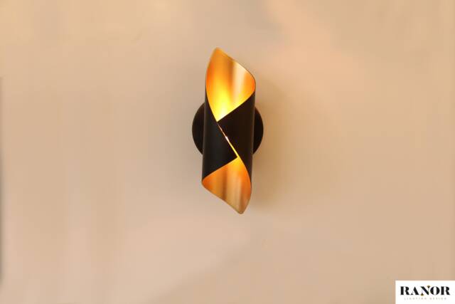 Roll Wall Lighting Aluminum Lamp Vanity Light Fixture, Sconce - Small Model Ranor Design #546 - image 1