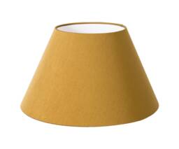 Handmade Mustard Satin Backed Dupion Empire Lampshade