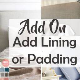 Add Lining Or Padding To Headboard Slipcover, Available in Twin, Full, Queen, King, Calif. King Size, Not Sold Separately - thumbnail 2
