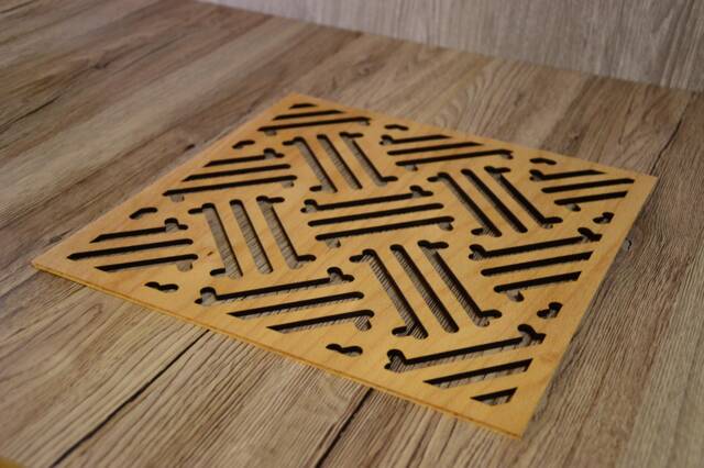 Hawaiian Wooden Handmade Wall Decoration Panel, Room Devision Decor, Decal, Art, Home Bedroom Decor - image 1