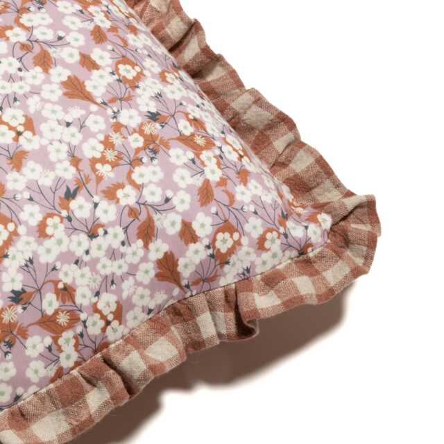 "Linen Cushion Made With Organic Liberty Fabric " - image 1